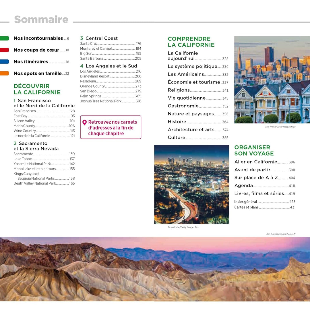Guide Vert - Californie - Édition 2024 | Michelin guide de voyage Michelin 