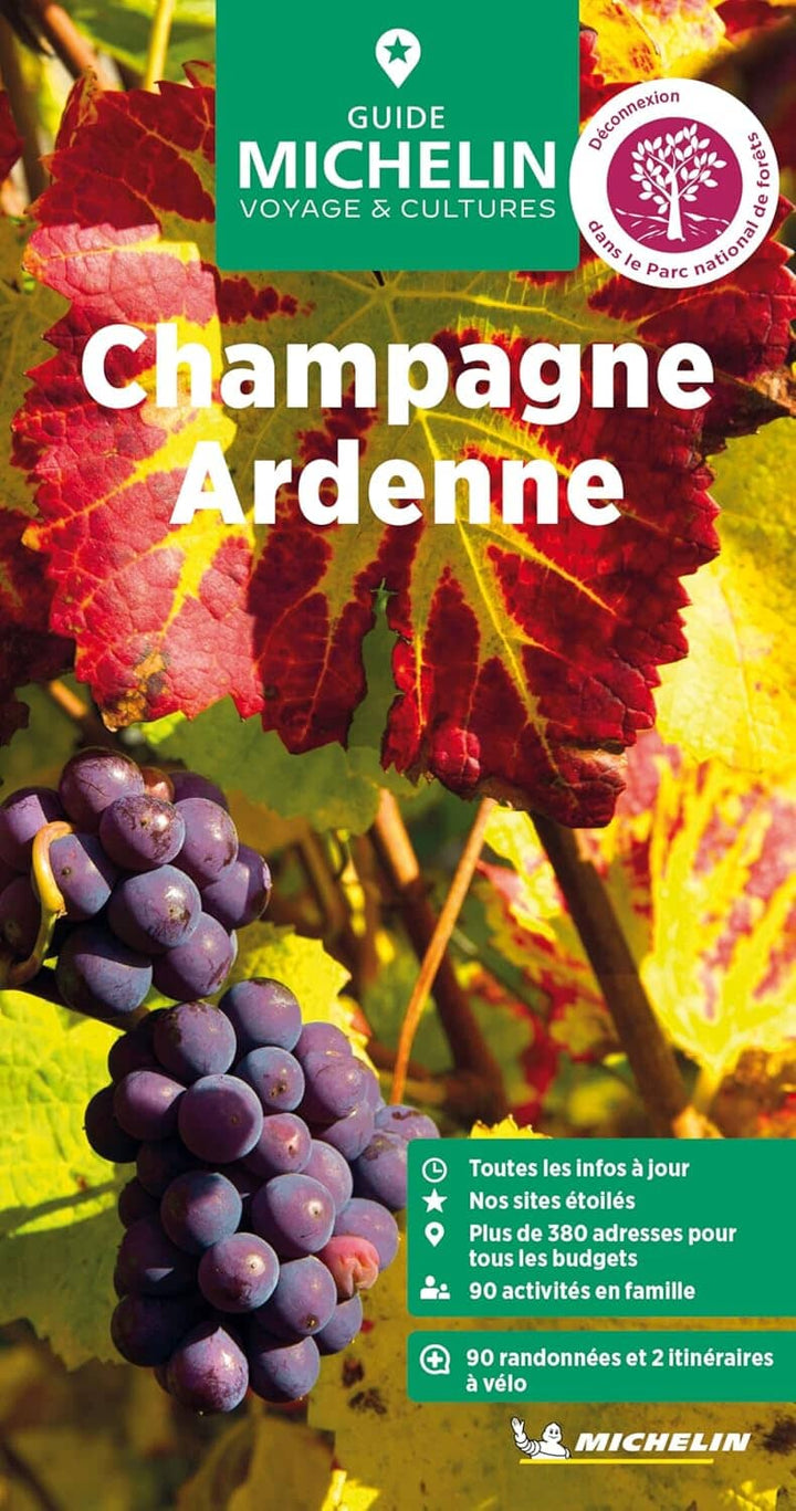 Guide Vert - Champagne-Ardenne - Édition 2025 | Michelin guide de voyage Michelin 