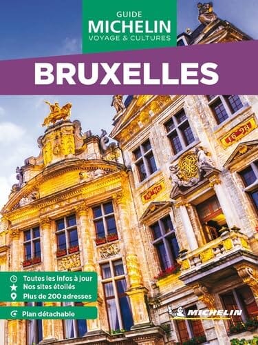 Guide Vert compact - Bruxelles + plan - Édition 2024 | Michelin guide de voyage Michelin 