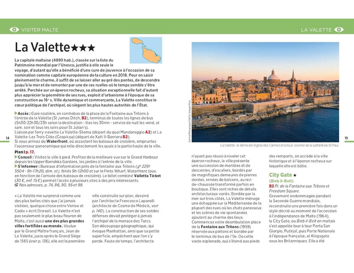 Guide Vert compact - Malte - Édition 2025 | Michelin guide de voyage Michelin 