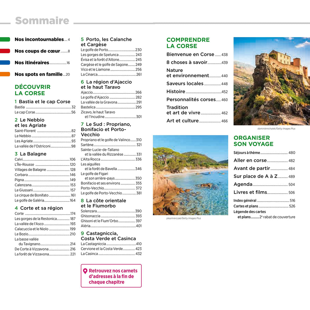 Guide Vert - Corse - Édition 2023 | Michelin guide de voyage Michelin 