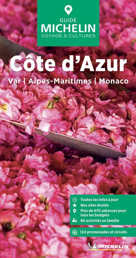 Guide Vert - Côte d'Azur : Var, Alpes-Maritimes, Monaco - Édition 2025 | Michelin guide de voyage Michelin 