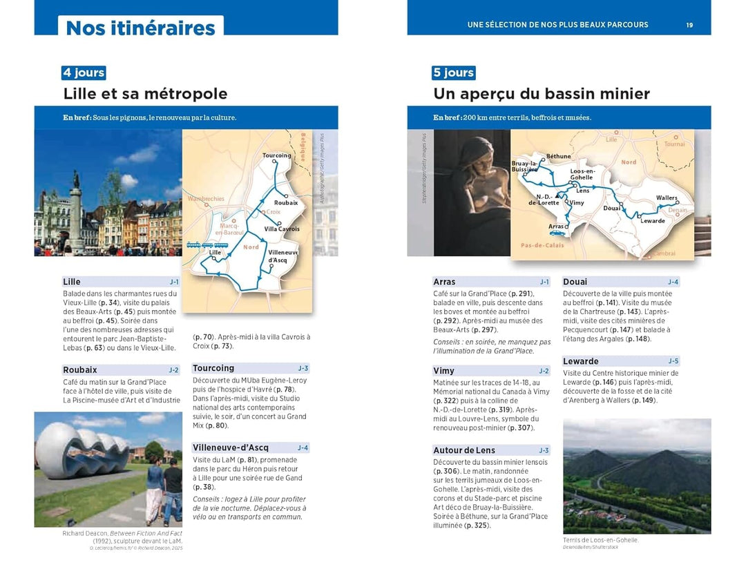 Guide Vert - Nord, Pas-de-Calais - Édition 2025 | Michelin guide de voyage Michelin 