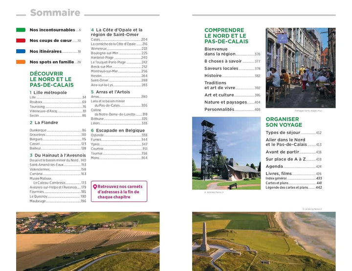 Guide Vert - Nord, Pas-de-Calais - Édition 2025 | Michelin guide de voyage Michelin 