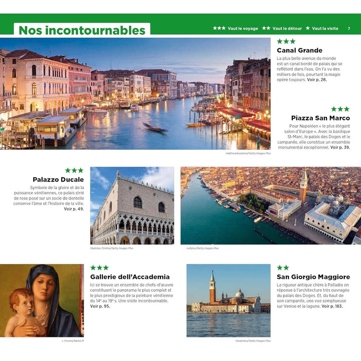 Guide Vert - Venise - Édition 2024 | Michelin guide de voyage Michelin 