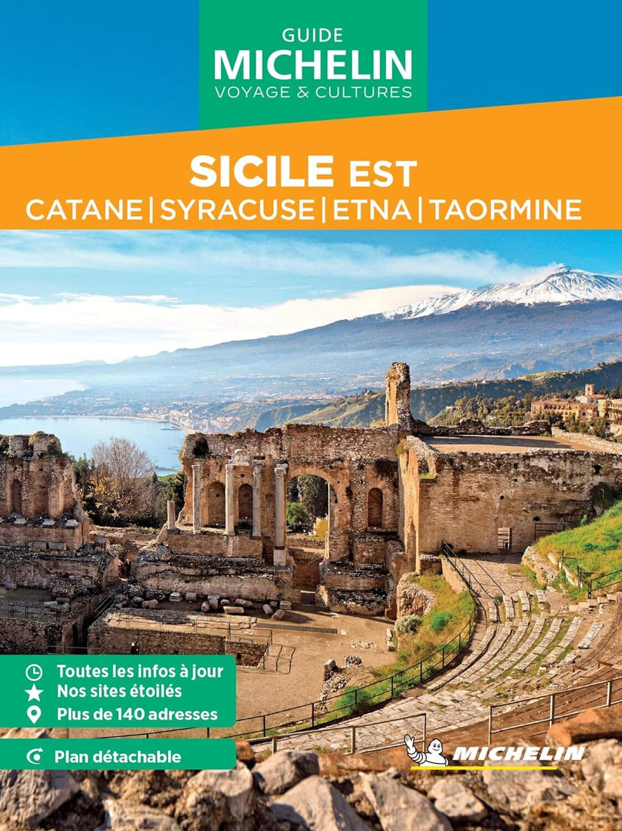 Guide Vert Week & GO - Sicile Est : Catane, Syracuse, Etna, Taormine - Édition 2024 | Michelin guide de voyage Michelin 