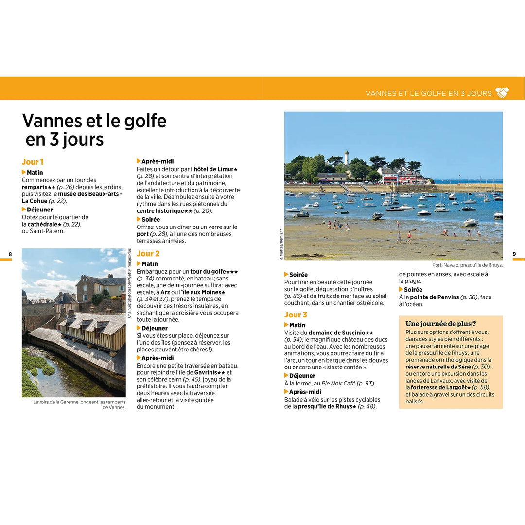 Guide Vert Week & GO - Vannes et le Golfe du Morbihan | Michelin guide petit format Michelin 