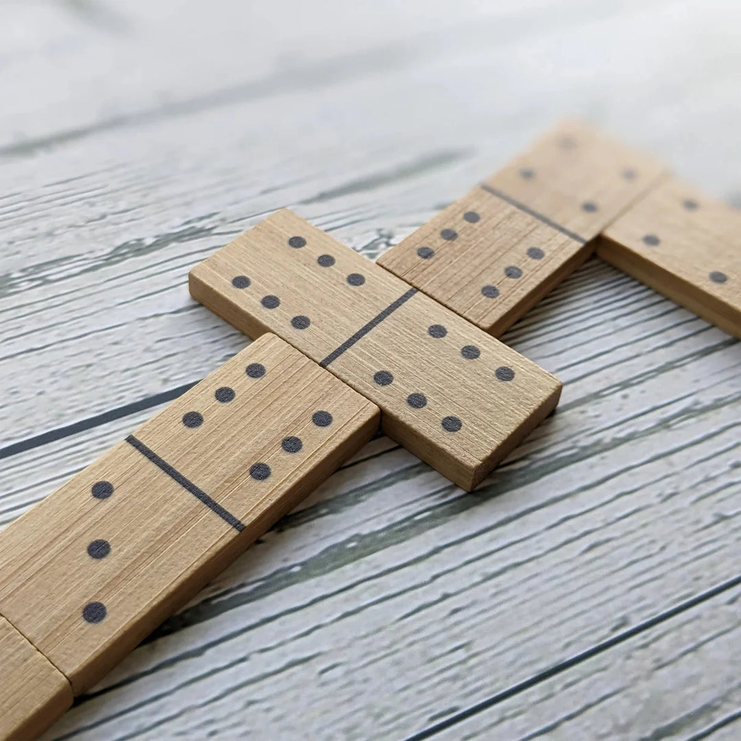 Jeu de Dominos en bambou | Robert Frederick jeu Robert Frederick 