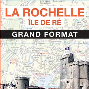 La Rochelle - Plan de ville grand format | Blay Foldex carte pliée Blay Foldex 
