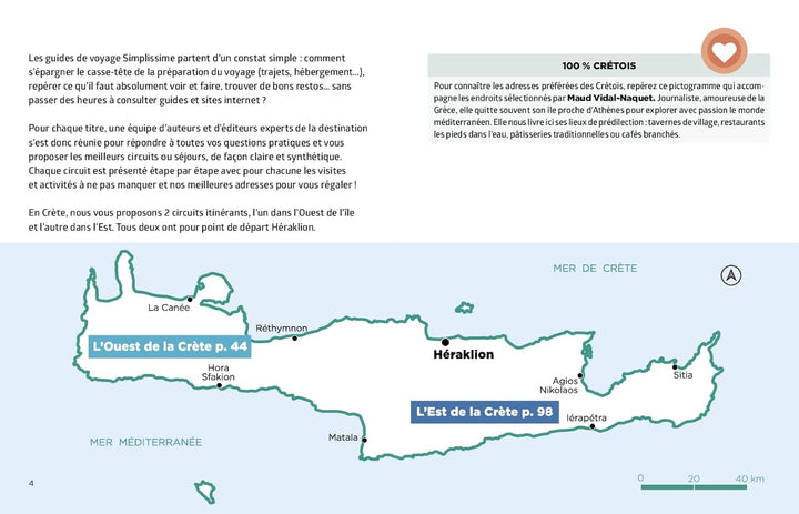 Le guide Simplissime - Crète - Édition 2024 | Hachette guide de voyage Hachette 