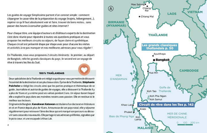 Le guide Simplissime - Thaïlande - Édition 2024 | Hachette guide de voyage Hachette 