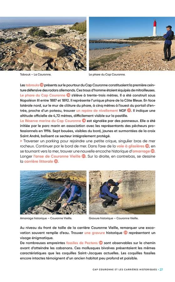 L'écoguide - Balades curieuses sur la côte bleue (Bouches-du-Rhône) | Glénat guide de randonnée Glénat 