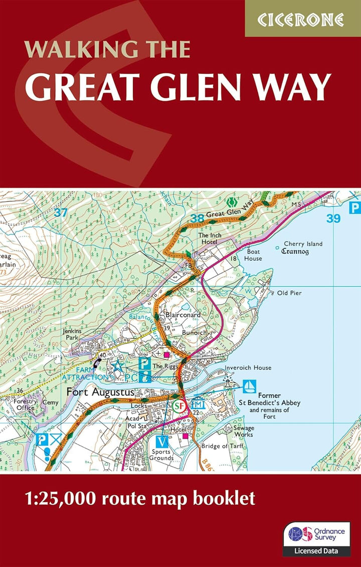Livret de cartes (en anglais) - The Great Glen Way (Écosse) | Cicerone guide de randonnée Cicerone 