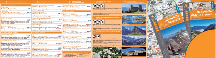 Set of 2 hiking maps - Néouvielle, Gavarnie - Midi de Bigorre (East Pyrenees National Park) | Alpina