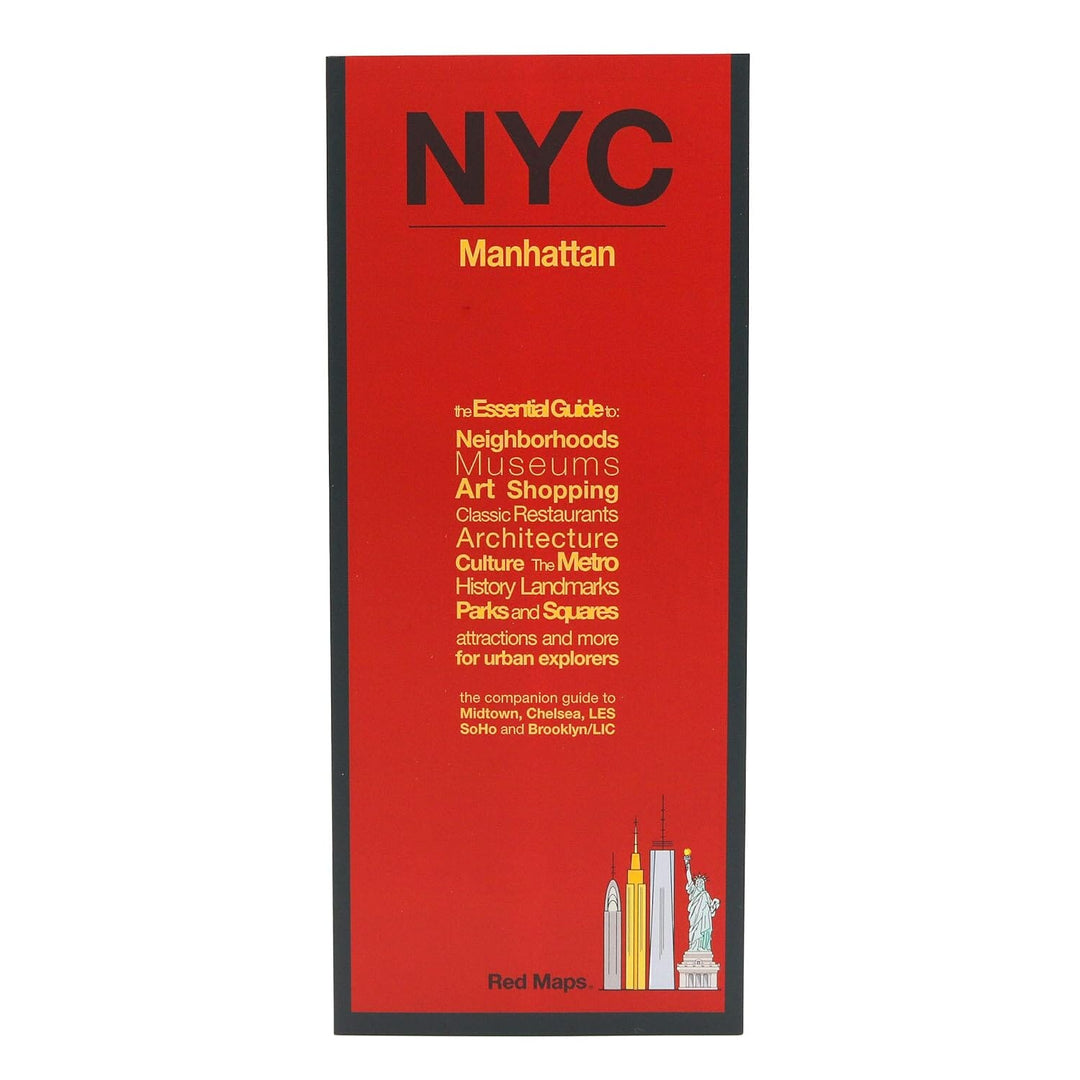 New York City, New York | Red Maps carte pliée Red Maps 