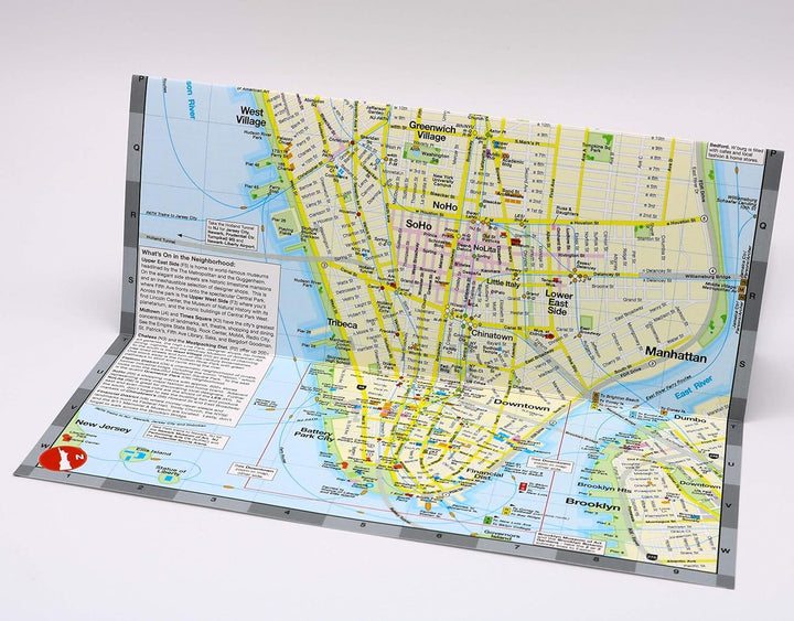 New York City, New York | Red Maps carte pliée Red Maps 