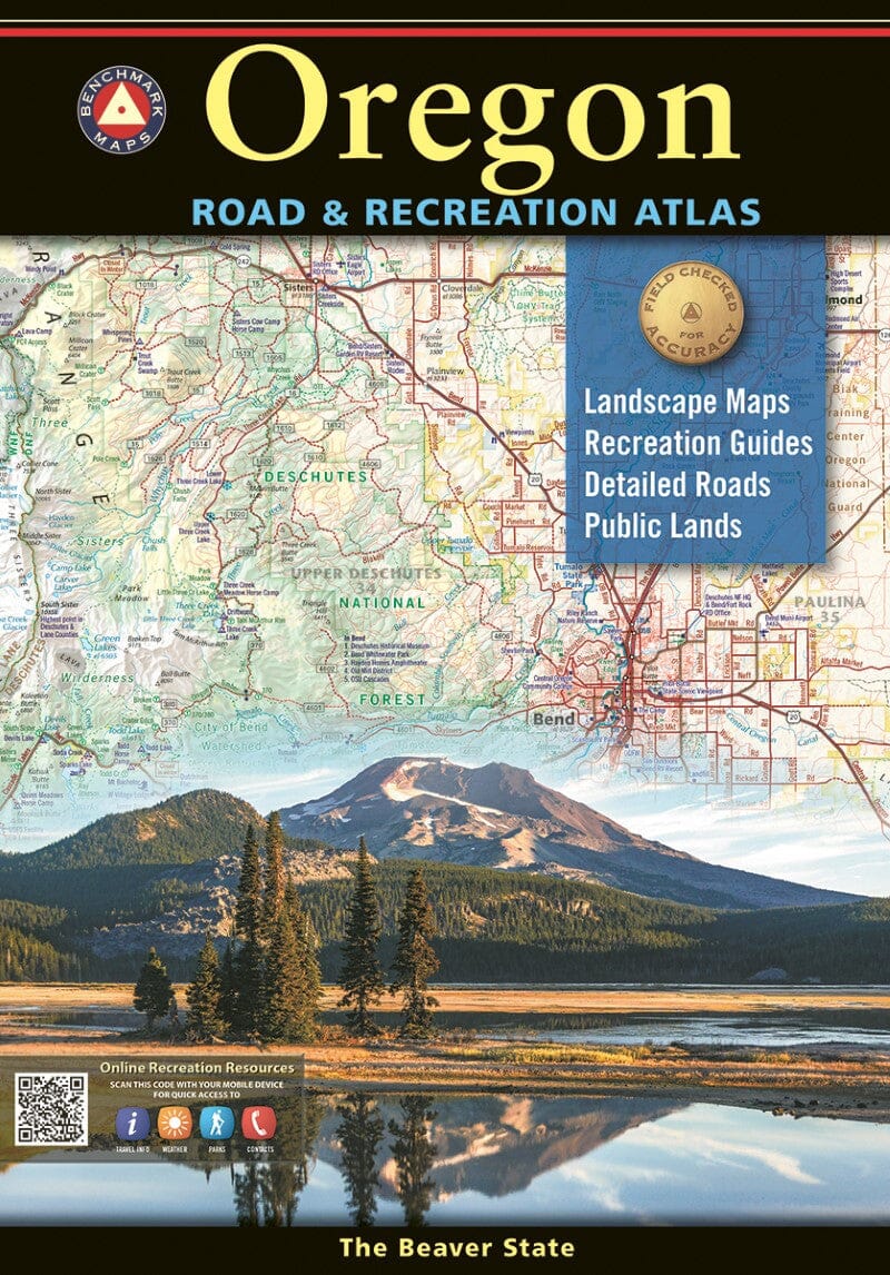 Oregon Road and Recreation Atlas | Benchmark Maps atlas Benchmark Maps 