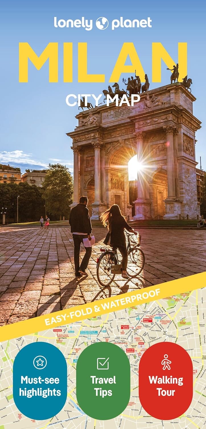Plan de ville (en anglais) - Milan | Lonely Planet carte pliée Lonely Planet EN 
