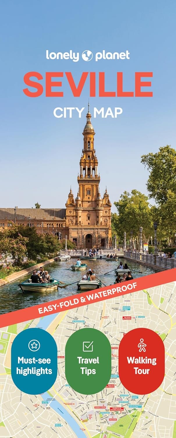 Plan de ville (en anglais) - Seville | Lonely Planet carte pliée Lonely Planet EN 