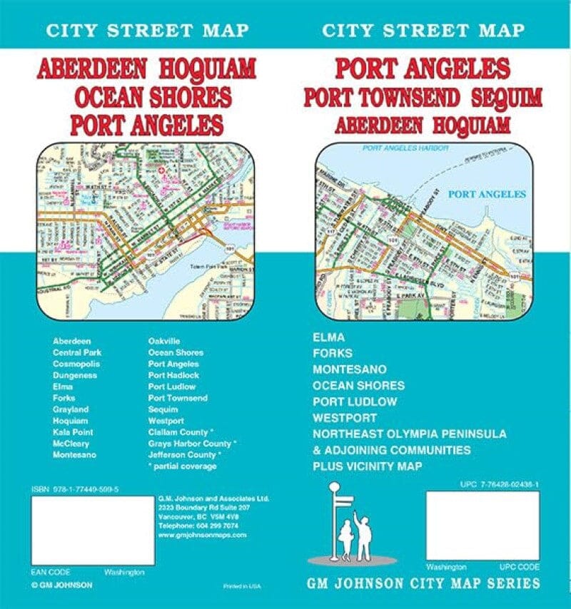 Street Map - Port Angeles, Port Townsend, Sequim, Aberdeen and Hoquiam ...