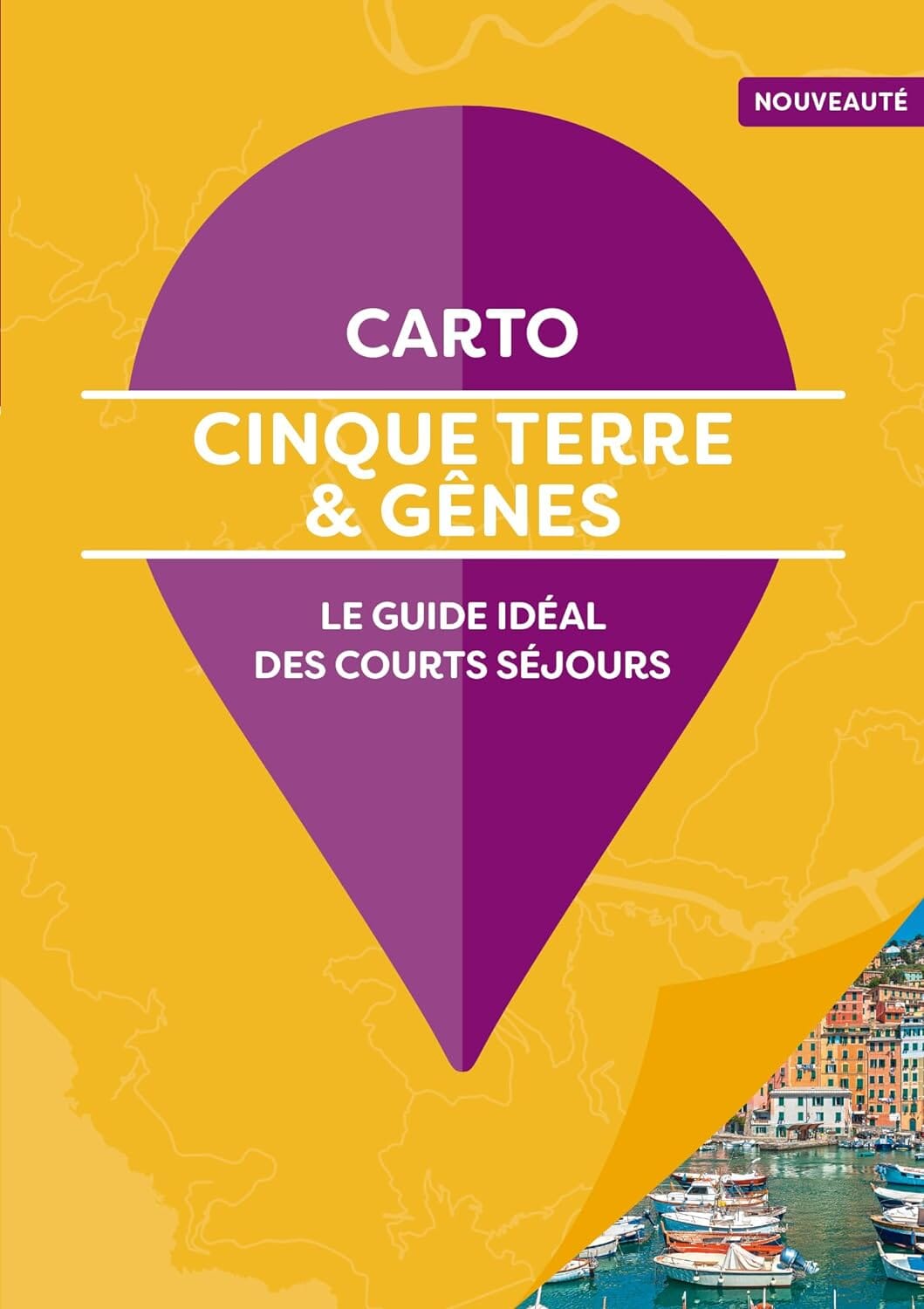 Plan détaillé - Cinque Terre et Gênes | Cartoville carte pliée Gallimard 