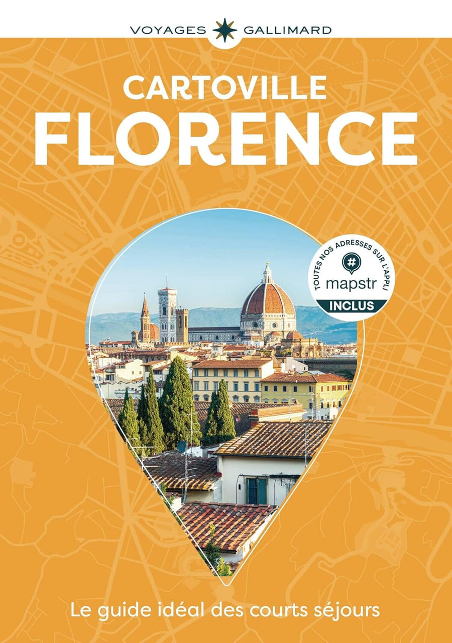 Plan détaillé - Florence - Édition 2025 | Cartoville carte pliée Gallimard 