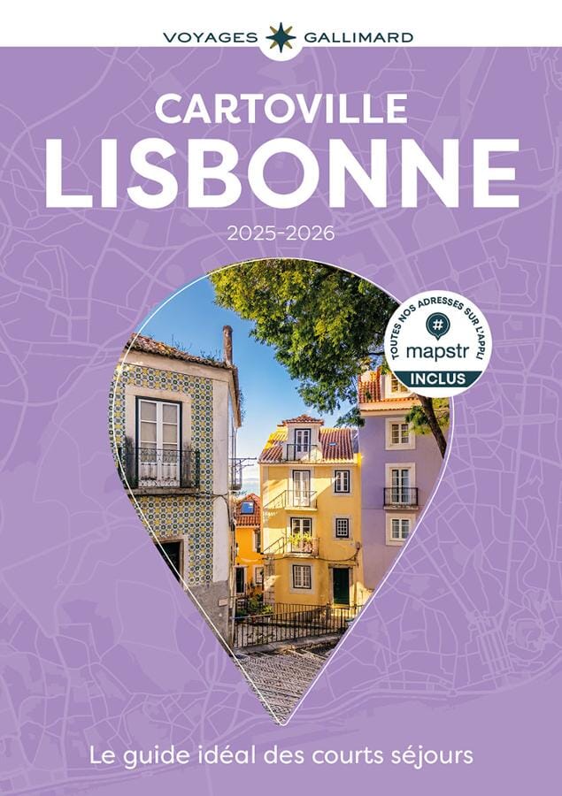 Plan détaillé - Lisbonne 2025/26 | Cartoville carte pliée Gallimard 