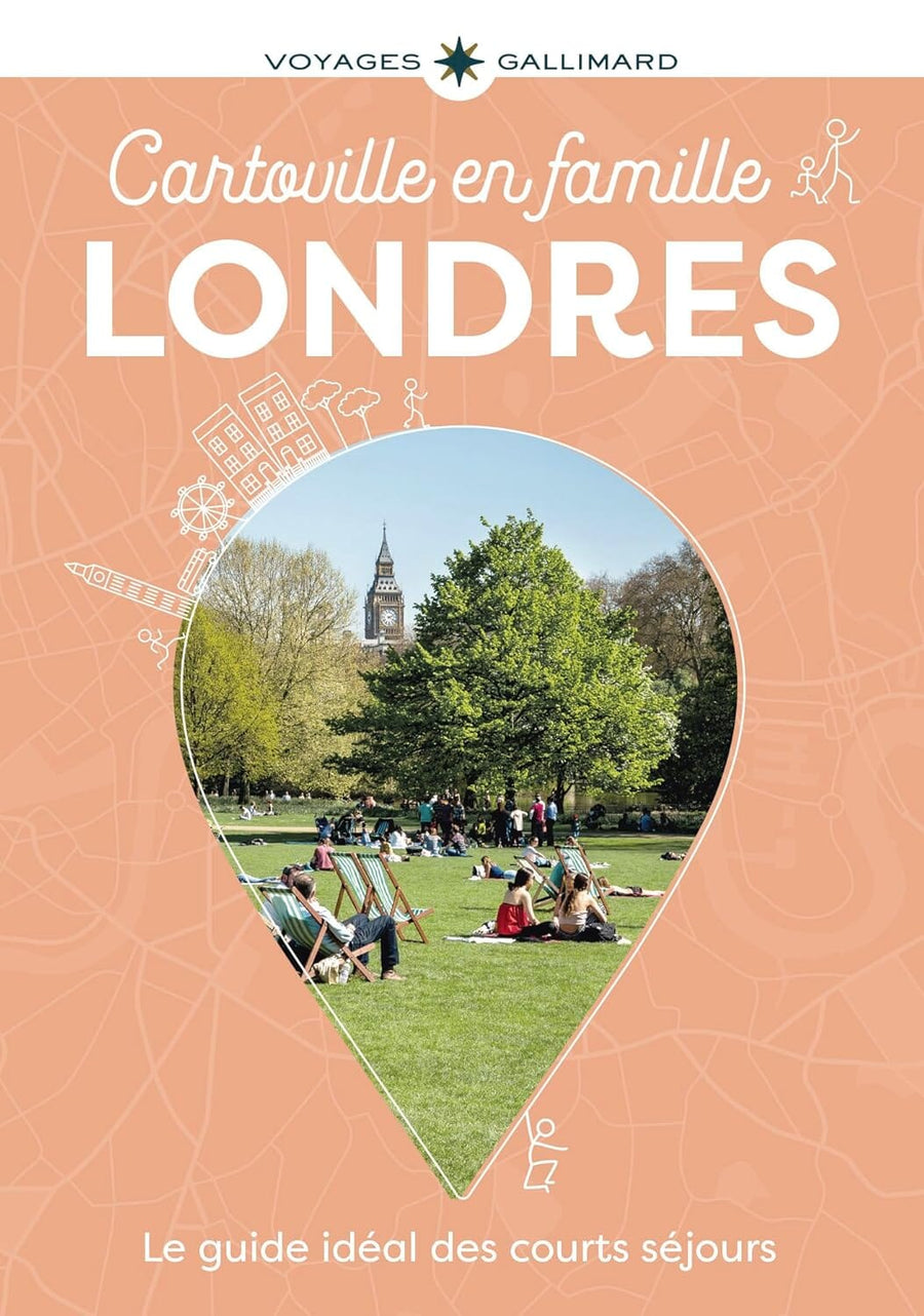 Plan détaillé - Londres en famille | Cartoville guide de voyage Gallimard 