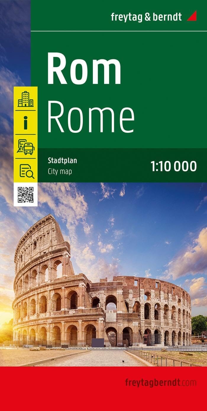 Plan détaillé - Rome (Italie) | Freytag & Berndt carte pliée Freytag & Berndt 