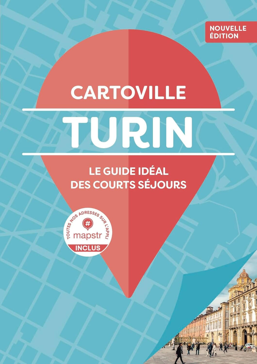 Plan détaillé - Turin | Cartoville carte pliée Gallimard 