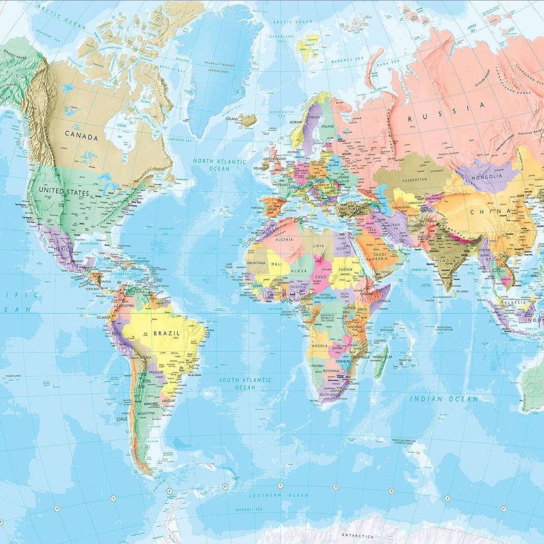 Carte murale à gratter - Monde (84 x 59 cm)  Maps International – La  Compagnie des Cartes - Le voyage et la randonnée