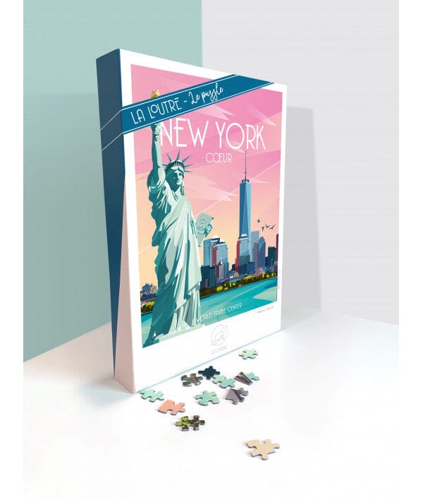 Puzzle - New York (1000 pièces) - 50 x 70 cm | La Loutre puzzle La Loutre 