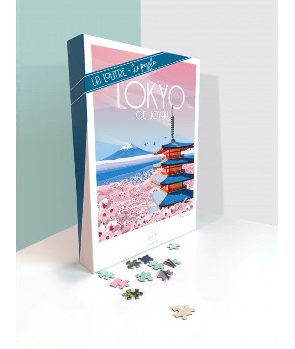 Puzzle - Tokyo (1000 pièces) - 50 x 70 cm | La Loutre puzzle La Loutre 
