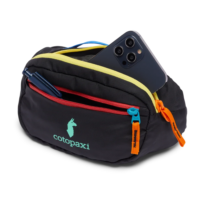 Sac de taille Kapai 1,5L Del Dia - Noir + couleurs aléatoires | Cotopaxi accessoire Cotopaxi 