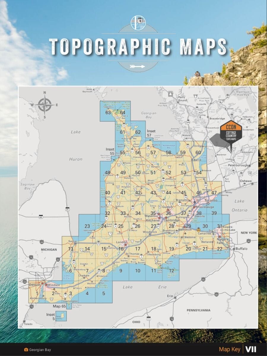 Southern Ontario ON MapBook | Backroads Mapbooks atlas Backroads Mapbooks 