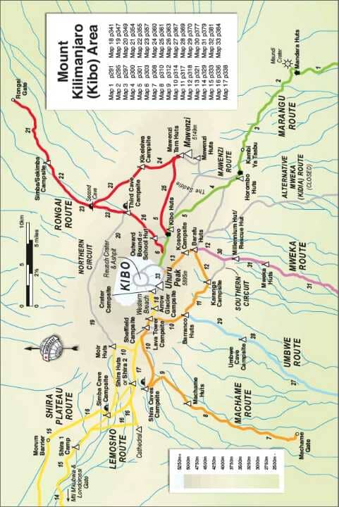 Topoguide de randonnées (en anglais) - Kilimanjaro trekking guide (Mount Meru included) | Trailblazer guide de randonnée Trailblazer 