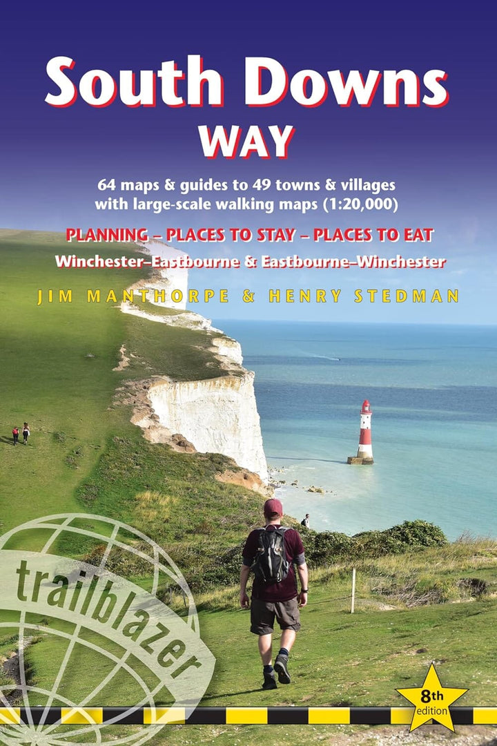 Topoguide de randonnées (en anglais) - South Downs Way | Trailblazer guide de randonnée Trailblazer 