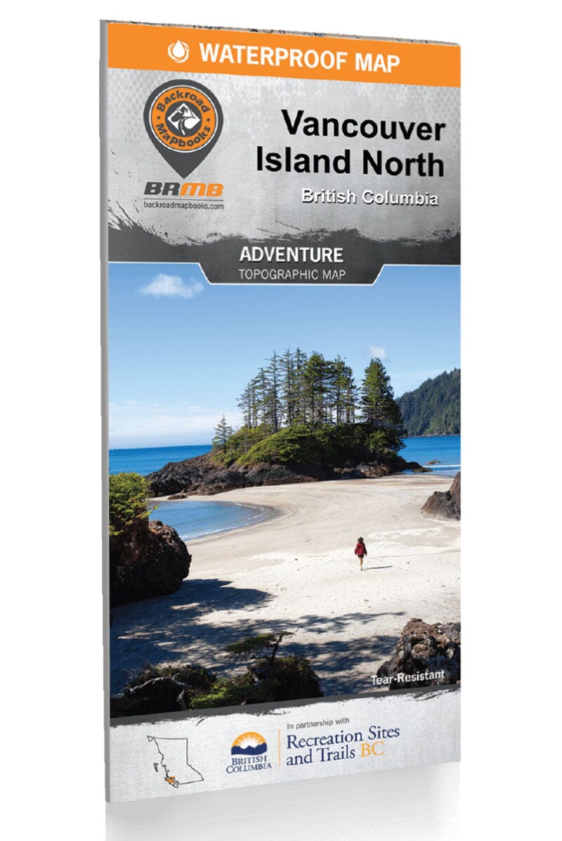 Vancouver Island North BC Recreation Map | Backroads Mapbooks carte pliée Backroads Mapbooks 