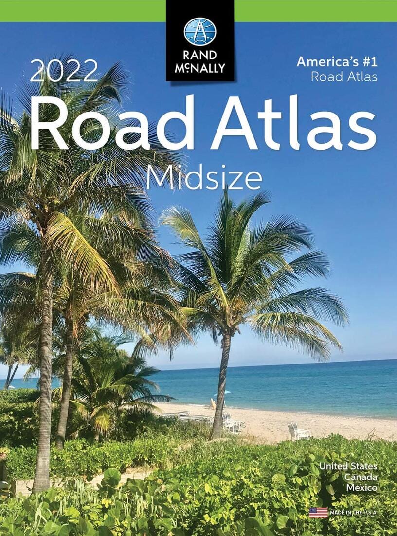 2022 Midsize Road Atlas | Rand McNally atlas 