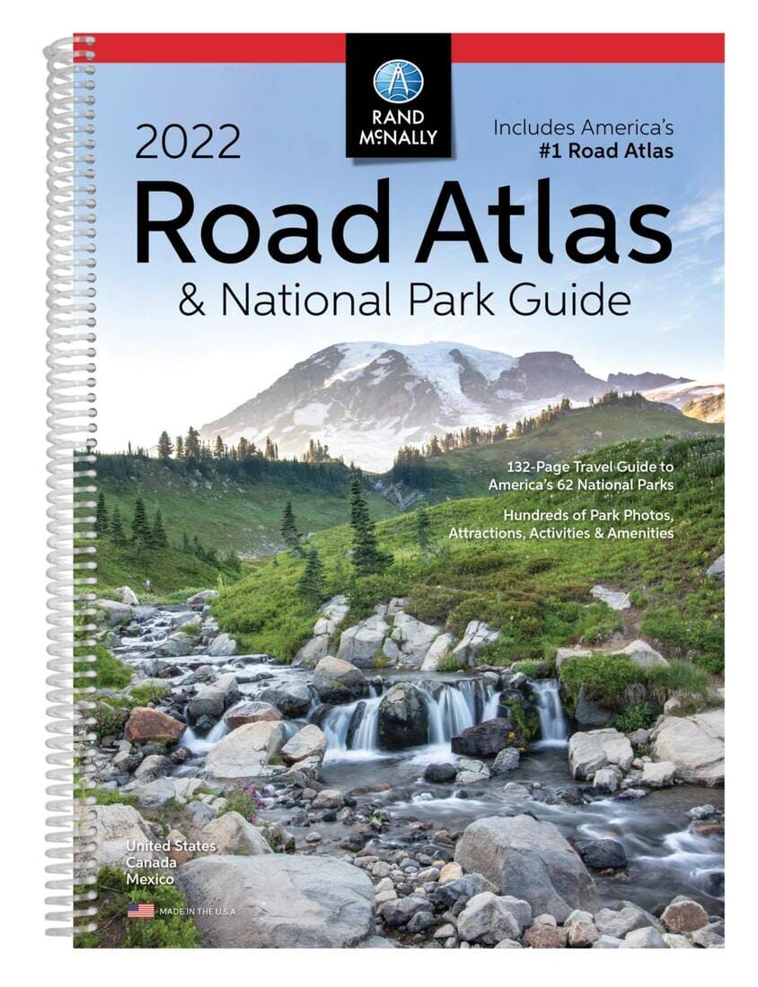2022 Road Atlas and National Park Guide | Rand McNally atlas 