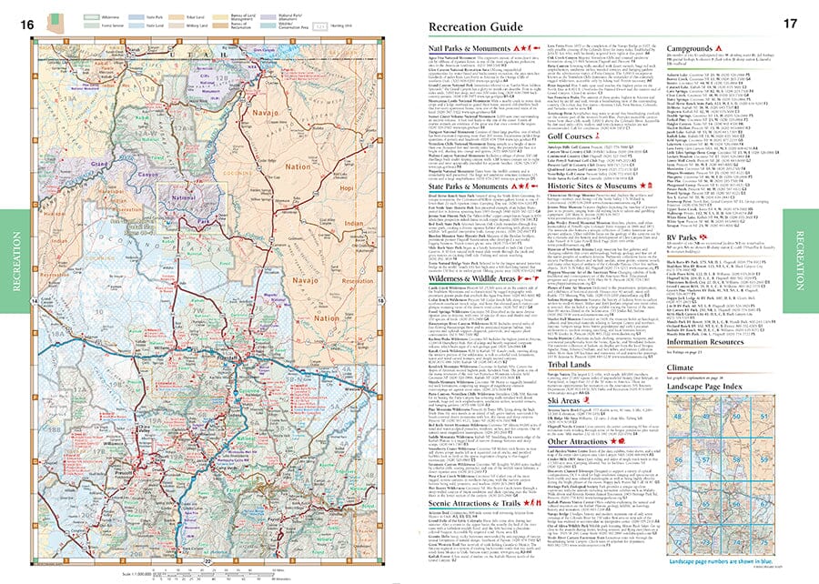 Arizona Road and Recreation Atlas | Benchmark Maps atlas Benchmark Maps 