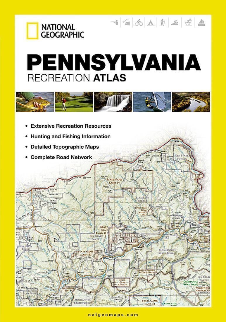 Pennsylvania Recreational Atlas | National Geographic