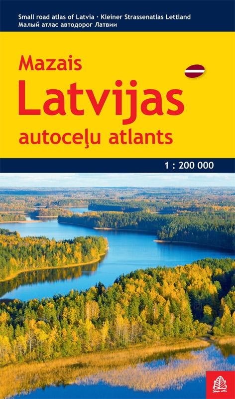 Atlas routier compact - Lettonie | Jana Seta atlas Jana Seta 