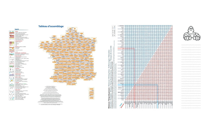 Atlas routier de la France (à spirales) - Édition 2023 - Format A4 | Michelin atlas Michelin 