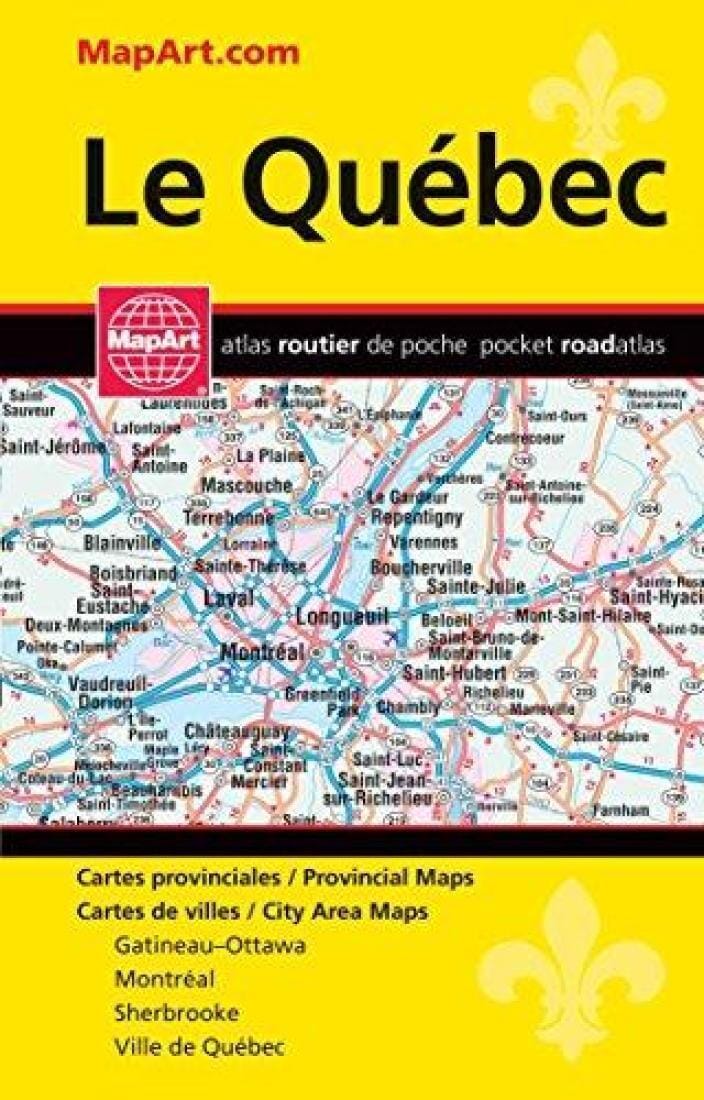 Quebec, Pocket Road Atlas by Canadian Cartographics Corporation