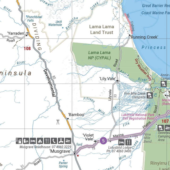Atlas routier et guide du Cape York (Australie) | Hema Maps - La Compagnie des Cartes