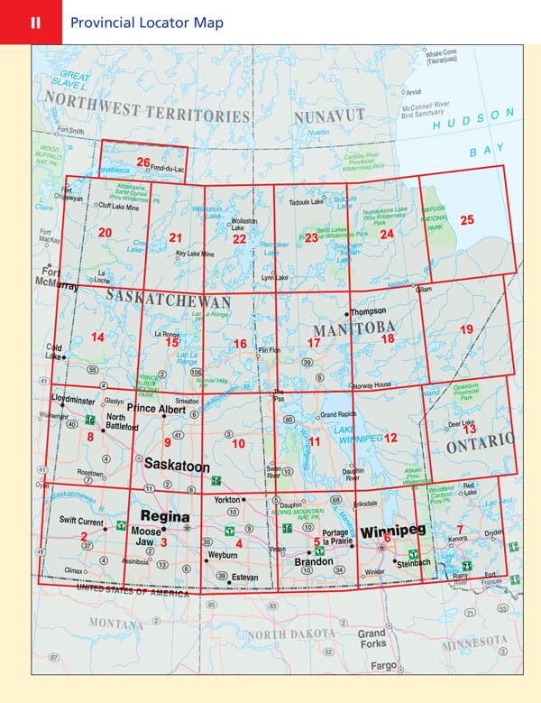 Atlas routier - Manitoba et Saskatchewan | Canadian Cartographics Corporation carte pliée Canadian Cartographics Corporation 