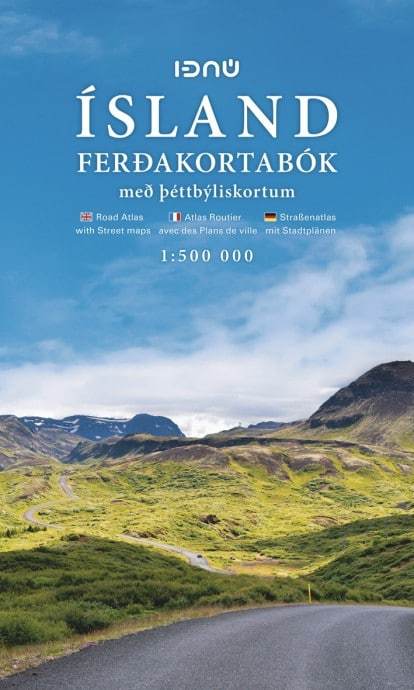 Atlas routier d'Islande (petit format) | Ferdakort - La Compagnie des Cartes