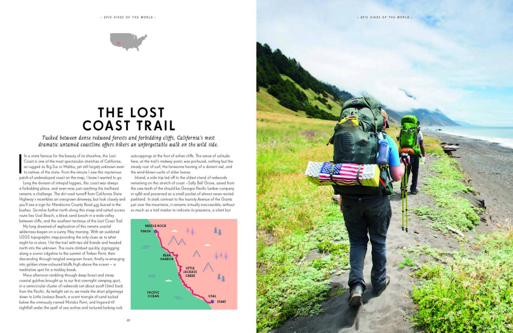 Beau livre (en anglais) - Epic hikes of the World | Lonely Planet beau livre Lonely Planet 