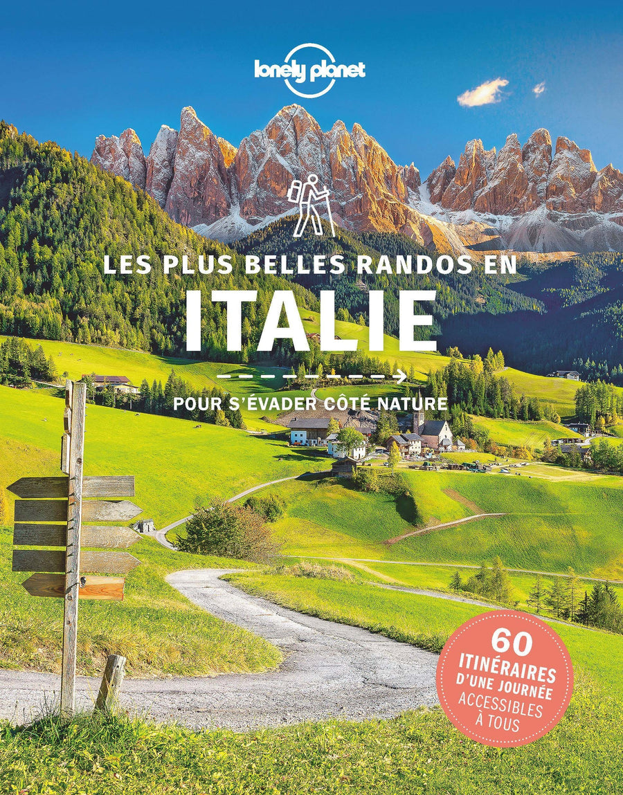 Beau livre - Les plus belles randos en Italie - Édition 2021 | Lonely Planet beau livre Lonely Planet 